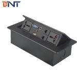 Muti-media conference table used pop up smart plug socket with usb