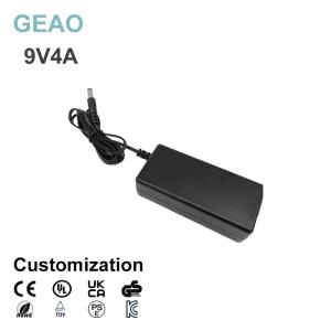Best 36W 9V 4A Desktop Power Adapter Customized With 1.2m Cable Length wholesale