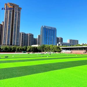 Best 40-60mm PE PP Artificial Grass For Soccer Field Artificial Synthetic Grass football artificial grass wholesale
