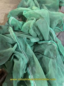 China Fishing Nets Cutter Nylon / PP Mesh Crusher Anti Winding Shade Mesh Grinder Customized on sale