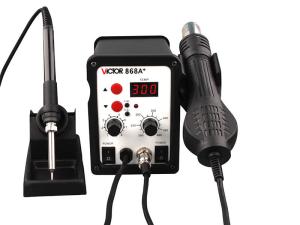 China SMD Multifunction Environment Meters Hot Air Gun Soldering Station on sale