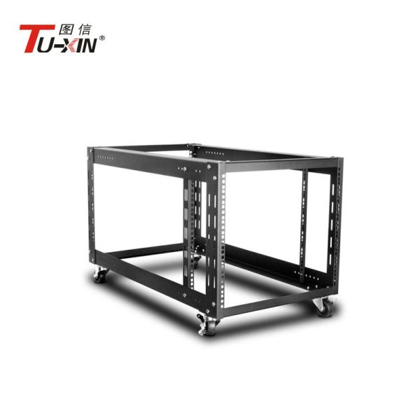 Cheap 9U 19 Inch 900mm Open Frame Server Rack High Loading Capacity 800KG Stable Structure for sale