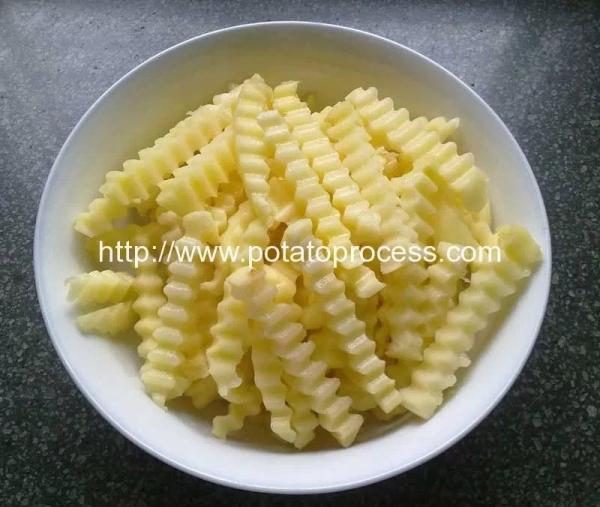Cheap Wave Shape French Fries Cutting Machine for sale