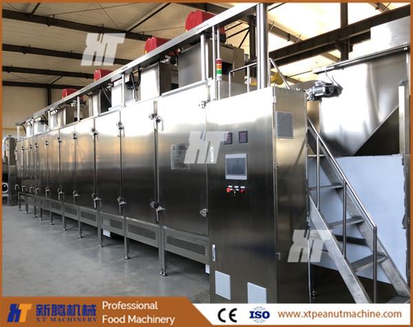 Cheap Automatic Control System Nuts Roasting Cooling Processing Machine Continuous for sale