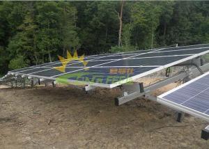China 5°~45° Anodized Solar Panel Racking System 80cm Snow load on sale