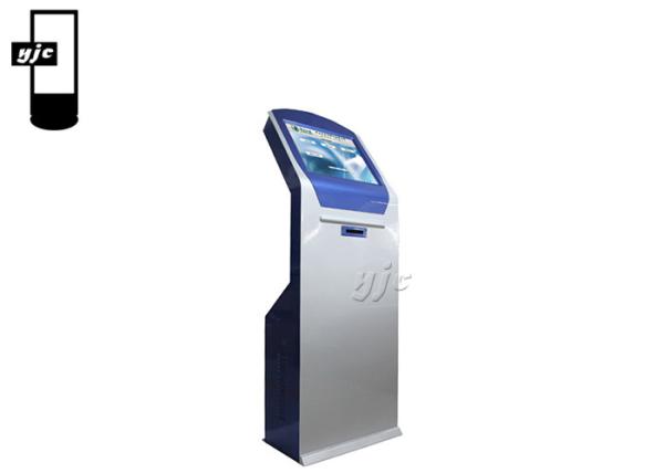 Cheap 19 Inch Self Service Kiosk Touch Screen All In One Android OS LCD Screen With Printer for sale