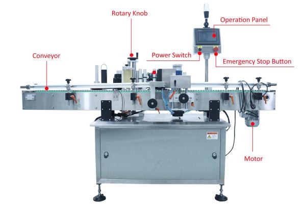 Cheap Multifunctional Label Applicator Machine For Round Flat Oval Bottle for sale