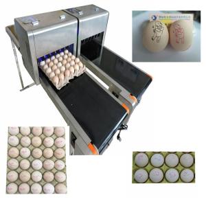 Best Smart Eggs Inkjet Batch Coding Machine Can Print 120000 Characters Per Hour wholesale