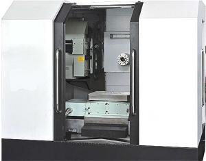 Super Precision Horizontal CNC Machine 20 M/min XYZ Rapid Travel Speed