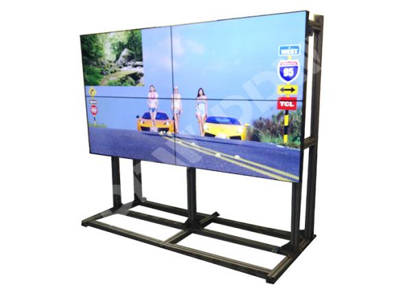 Cheap 60Hz Refresh Rate Portable display wall , 4k display monitor 3.5mm narrow bezel for sale