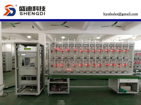 Cheap HS-6103F 2-circuit Loop Single Phase Energy Meter Test Bench 24 meters position 0.05% accuracy for sale