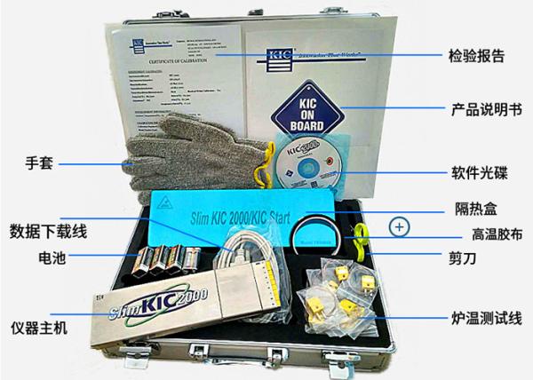 Cheap KIC Furnace Temperature Tester / Furnace Temperature Tracker With Software CD for sale