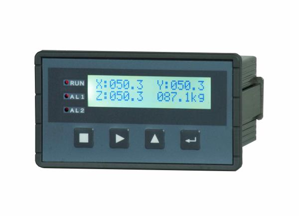 Cheap Mini 3-D 3-CH Weighing Indicator Controller , 1280Hz Force Measuring Controller for sale