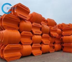 Best DN315 HDPE Pipe Floats With PE Hull And High Density PU Foam Fill Inside wholesale