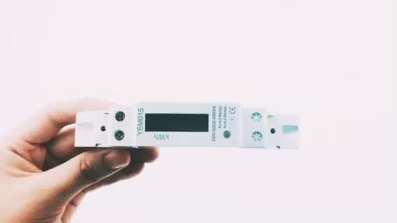 Cheap NEW Type Smallest Single Phase Modbus Energy Meter With RS485/100A for sale