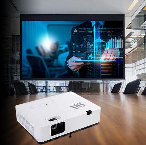 Cheap 4600 Lumen High Performance Multimedia Projector With XGA Resolution For Classrooms for sale
