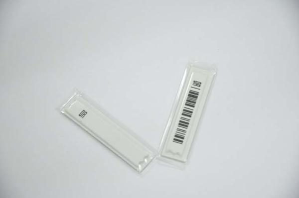 Cheap Durable EAS Soft Printed Bar code Labels With 45mm Length , 10.8mm Width for sale