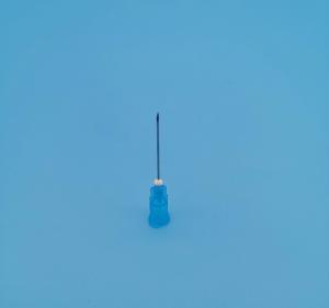 Best Blue Grey Disposable Syringe Needles Side Hole Out Diameter 1.8mm 15G wholesale