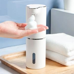 China 300ML Refillable Soap Dispenser Wall Mountable 800mAh White Induction on sale