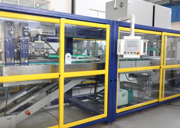 Cheap Automatic Wrapper Packing Machine Stretch Heat Shrinkable Bottling Wrapping Tunnel for sale