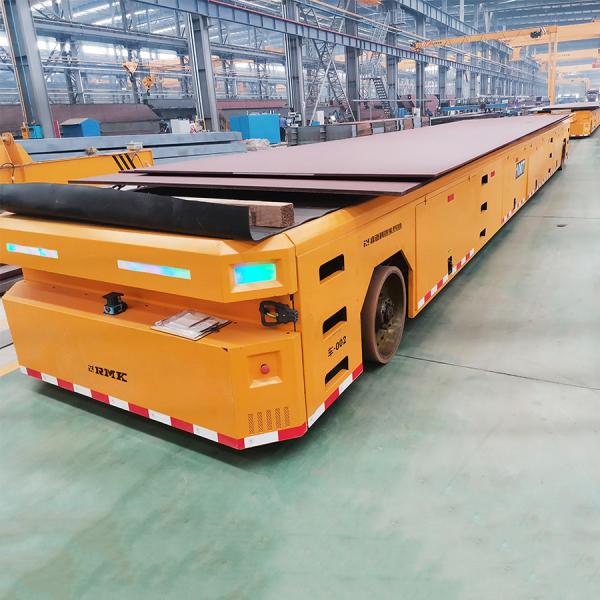 Cheap Self Propelled AGV Automated Guided Vehicle Battery Powered Remote Control for sale