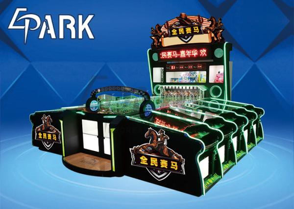 Cheap Classic Horse Racing Ride Lottery Arcade Machine Coin Operated For Auto Show for sale