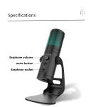 75ma USB Recording Microphone For IPad Smartphone 85dB SNR