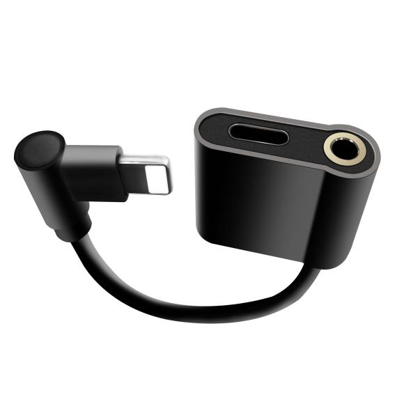 Cheap It is suitable for Apple 7 audio switching line iPhone8 earphone transfer line, charging audio output support customizat for sale