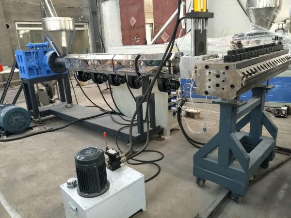 Cheap Compact Structure WPC PVC Foam Board Machine With Double Screw for sale