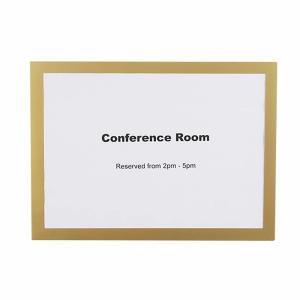 China Whiteboard Cabinet Magnetic A4 Display Frames With Wide Frame on sale