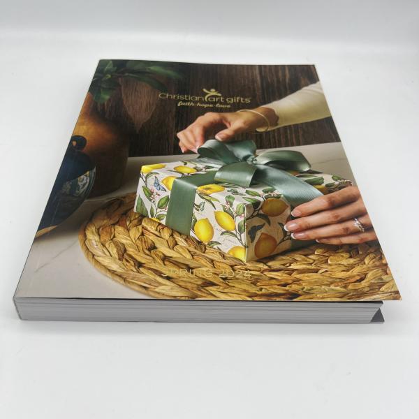 Cheap A4 A5 A6 Quick Catalog Printing With Softtouch Cover And Index Diecut for sale