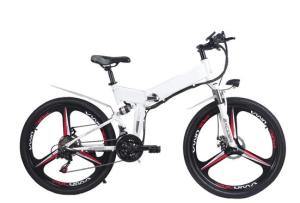 12 Inch Frame Electric Foldable Bicycle With Up To 30 Km Range Per Charge