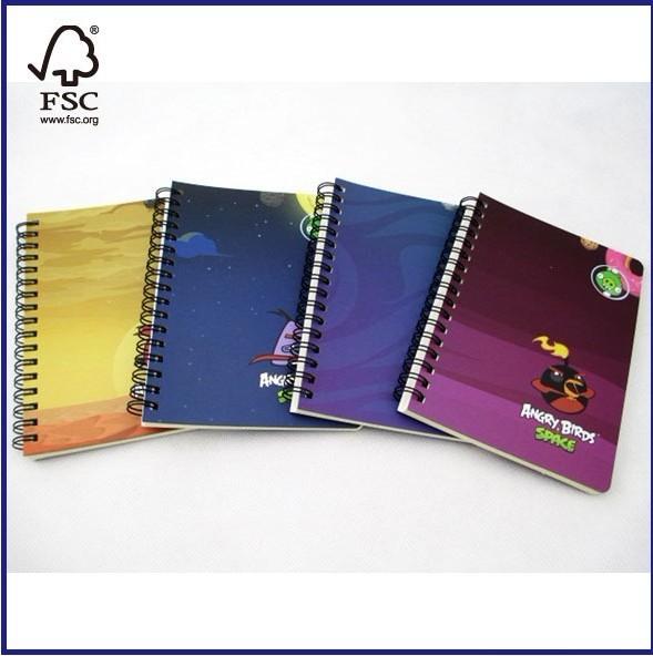 Cheap high quality spiral hardcover notebook for sale