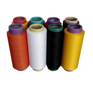 Best DDB Black White Colors DTY 100% Polyester Filament Yarn 150d/48f, 300d/96f wholesale