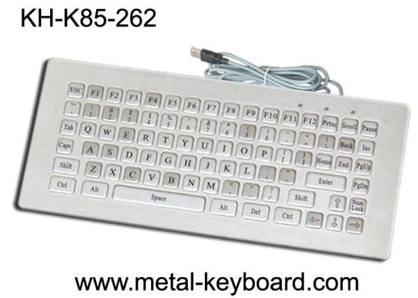 Cheap Mini Size Water Resistant Industrial Computer Keyboard Rugged 85 Keys Customized Layout for sale