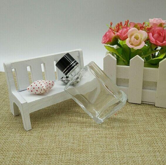Cheap 30 ml aromatherapy bottles Square perfume bottles for sale