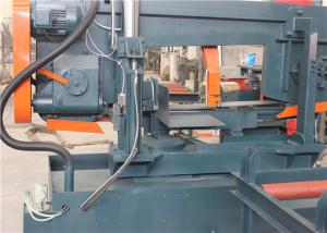Column Efficient Metal Band Saw Machine Roller Feeding Loading Style G400
