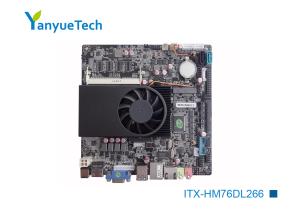 Best Intel® PCH HM76 Core I7 Mini ITX Motherboard 12v Dc With Cpu HM76 Chip 2 LAN 6 COM 6 USB wholesale