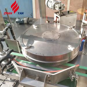 Best 7.5KW Hot Melt Glue Labeling Machine , Round Bottle Sticker Labeling Machine wholesale