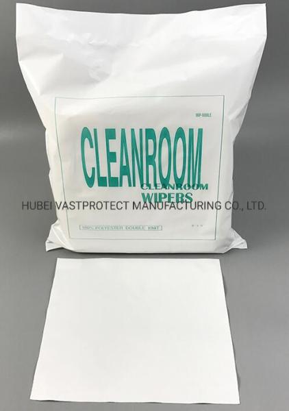 Cheap Industrial Cleanroom Wiper ESD Anti-Static Lint Free 100% Polyester for Computer Room for sale