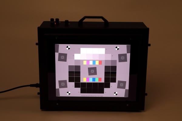 Cheap High Illumination Resolution Test Chart Led Light Box With Adjustable Color Temperature 2300k-9000k for sale