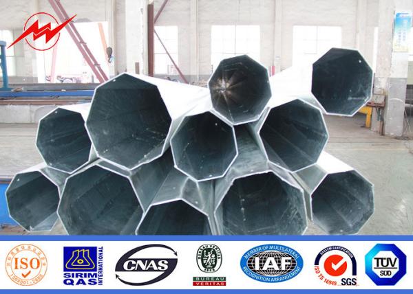 Cheap 33 Kv Double Circuit Transmission Line Poles For Power Distribution Line Project for sale