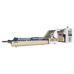 China Corrugated Carton Box Making Machine Automatic Lamination Machine Roll Flute Laminating on sale