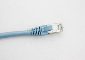 China Super Slim Cat6 FTP Cable , RJ45 Ethernet Patch Cord Pass Fluke Channel Test on sale