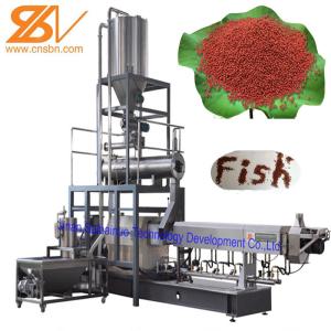 China Floating Fish Feed Manufacturing Machinery Fish Food Production Processing Line on sale