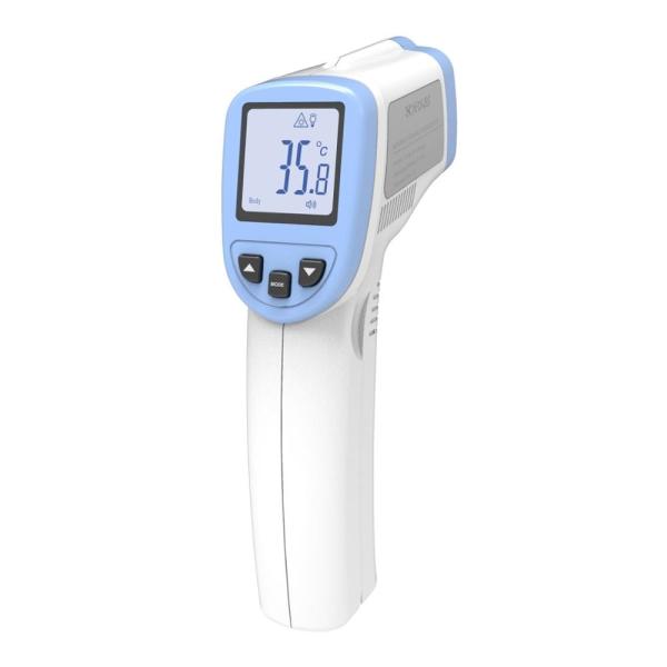 Cheap Electronic Body Infrared Thermometer Gun Shaped Auto Shutdown Function for sale