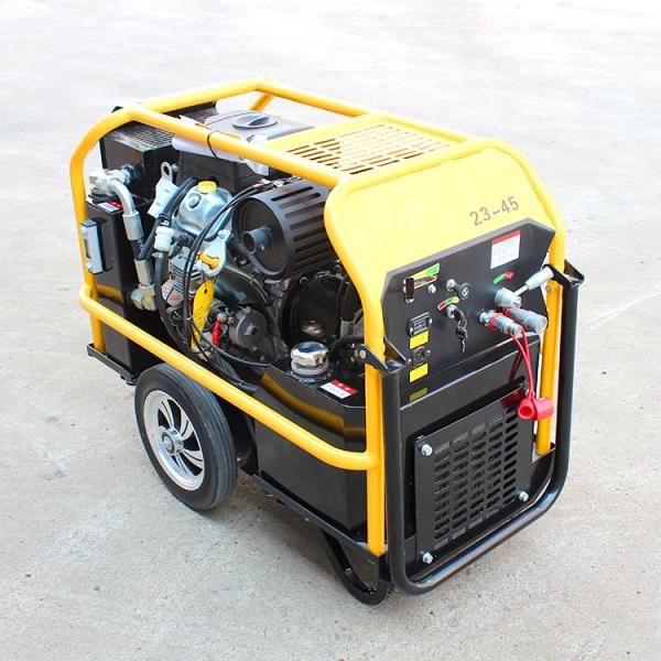 Cheap 660 mm Machine Width Custom Diesel Engine Hydraulic Power Unit with 12cm3 Displacement for sale