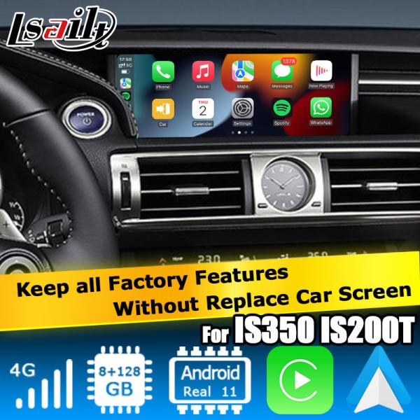 Cheap Lexus IS300 IS200t IS350 Android 11 video interface carplay android auto box base on Qualcomm for sale