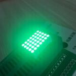 Ultra Bright White 5x7 Led Dot Matrix Display Row Anode 0.7" Moving Signs