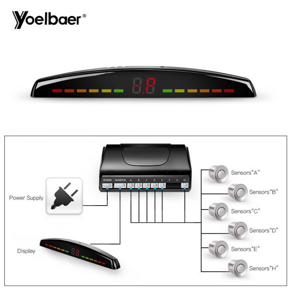 Cheap Ultrasonic Sensor 6 Auto Parking Sensors Radar Distance Sensor Parking Sensor for sale